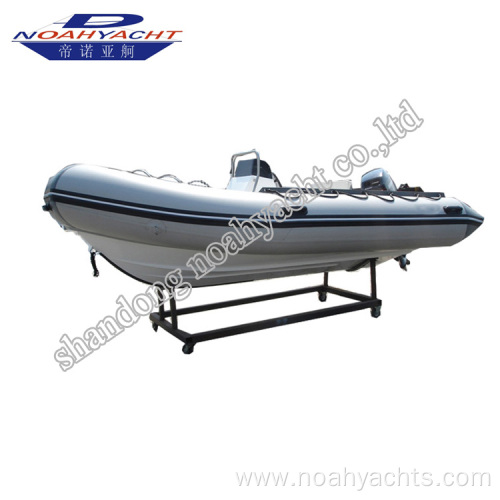 4.8m Hypalon Sport Rib Inflatable Boat Fiberglass Hull